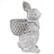 Design Tosano 16&#x22; Bunny with Basket Bearing Gifts Easter Rabbit Statue